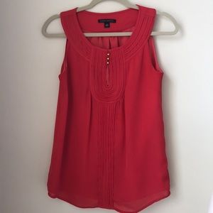Banana Republic red tank blouse
